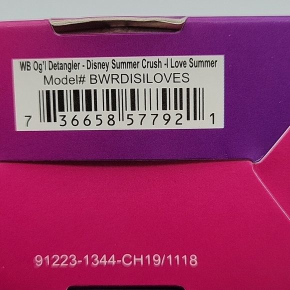 Wet Brush Minnie Mouse I love Summer Detangler - Picture 5 of 7